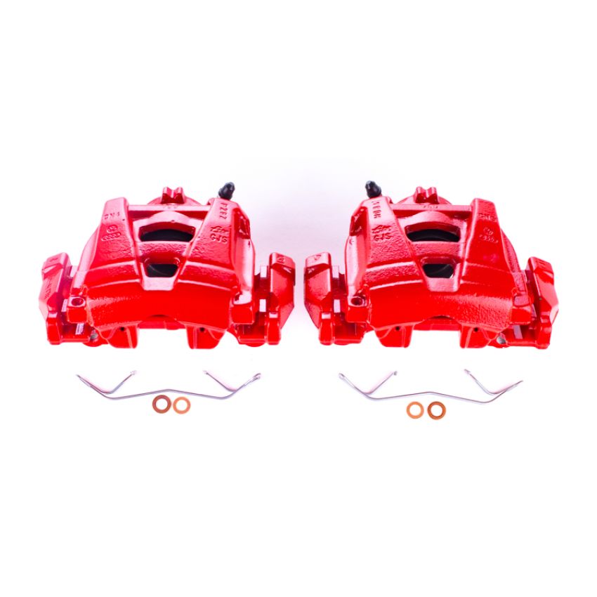 PowerStop S6156 Red Powder Coated Calipers