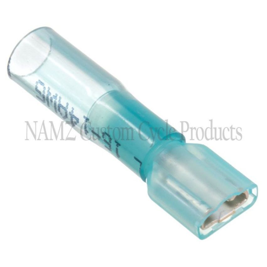 NAMZ NIS-19164-0050 Heat Sealable .25in. Female Quick Disconnect Terminals 16-14g (25 Pack)
