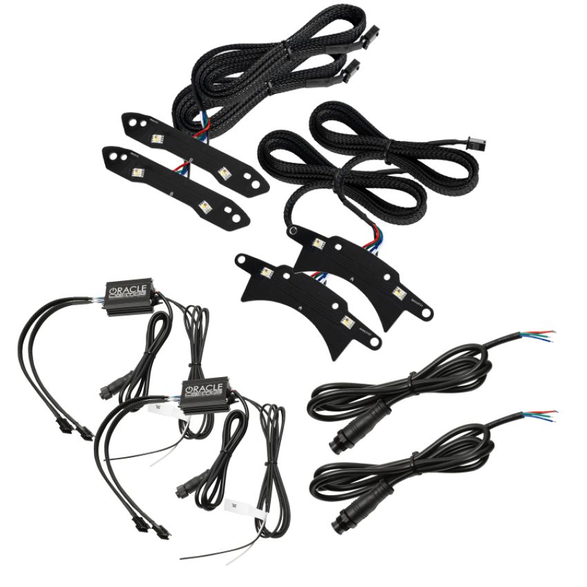 Oracle Lighting 1329-339 2015-2023 Dodge Challenger ColorSHIFT┬о RGB+W Headlight DRL Upgrade Kit
