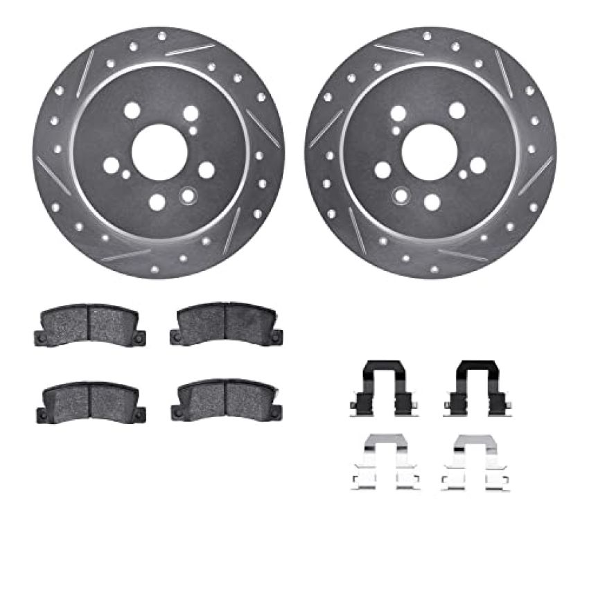 Dynamic Friction 7512-76069 Rotor Kit