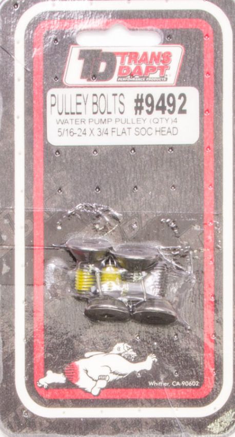 TRANS-DAPT TRA9492 Upper ALum. Pulley
