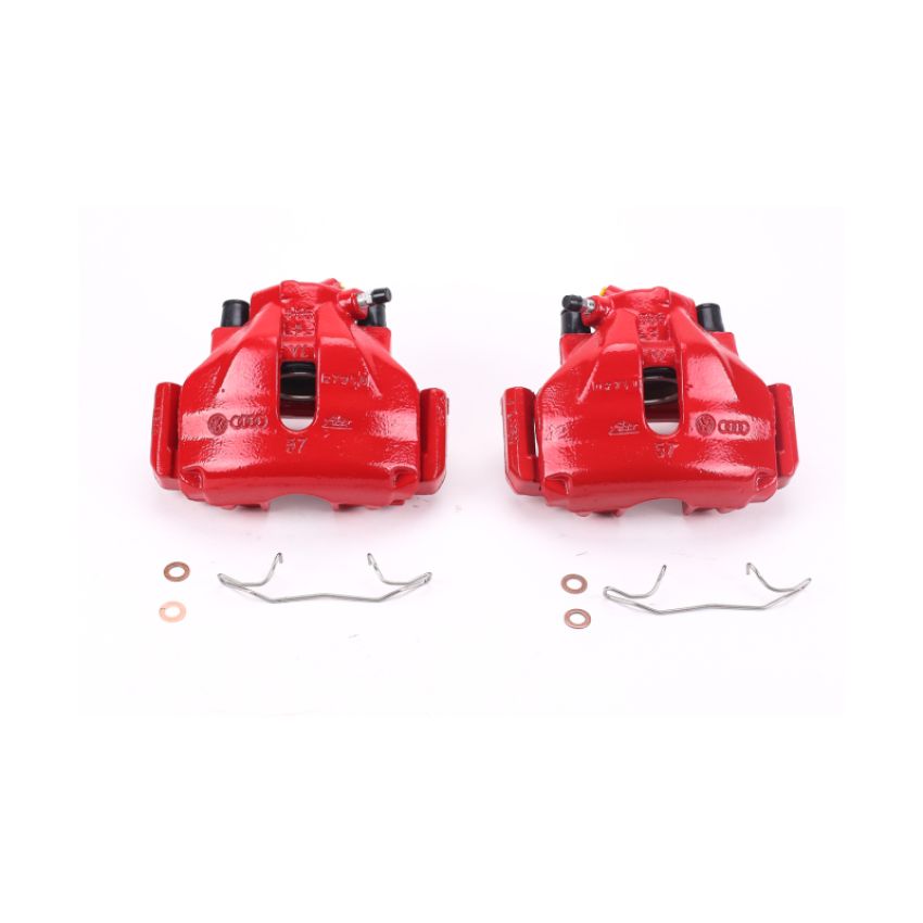 PowerStop S1816 Red Powder Coated Calipers