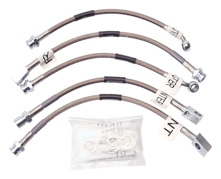 RUSSELL RUS692260 Brake Hose Kit 93-97 GM F-Body w/o Traction Cntr