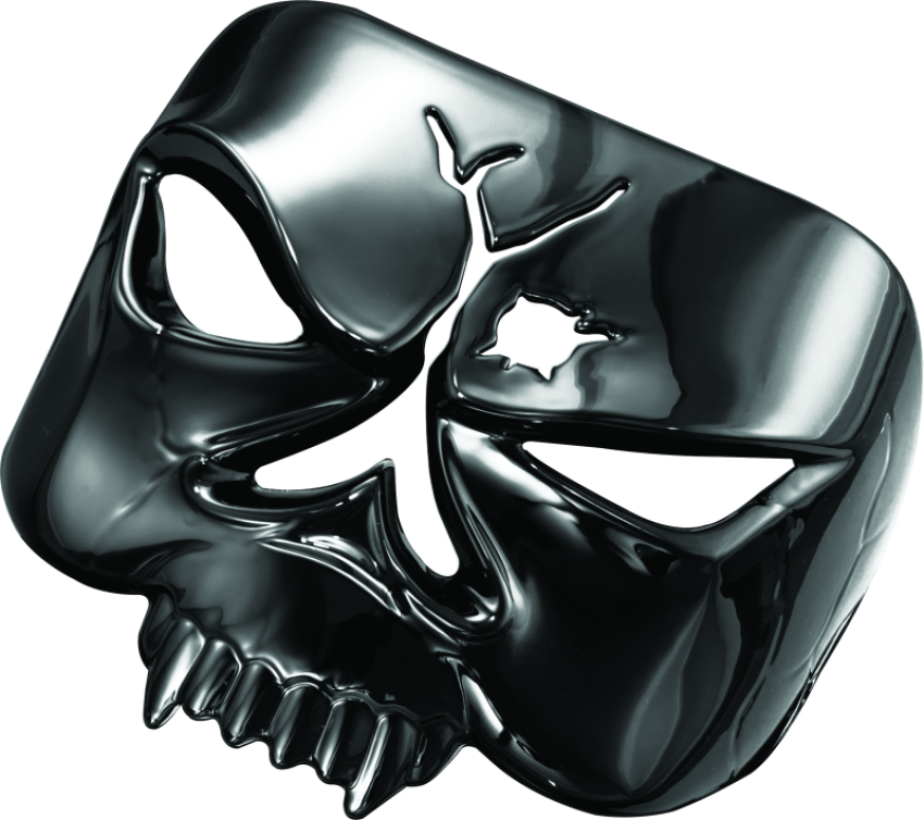 Kuryakyn 9024 Zombie Taillight Cover Black