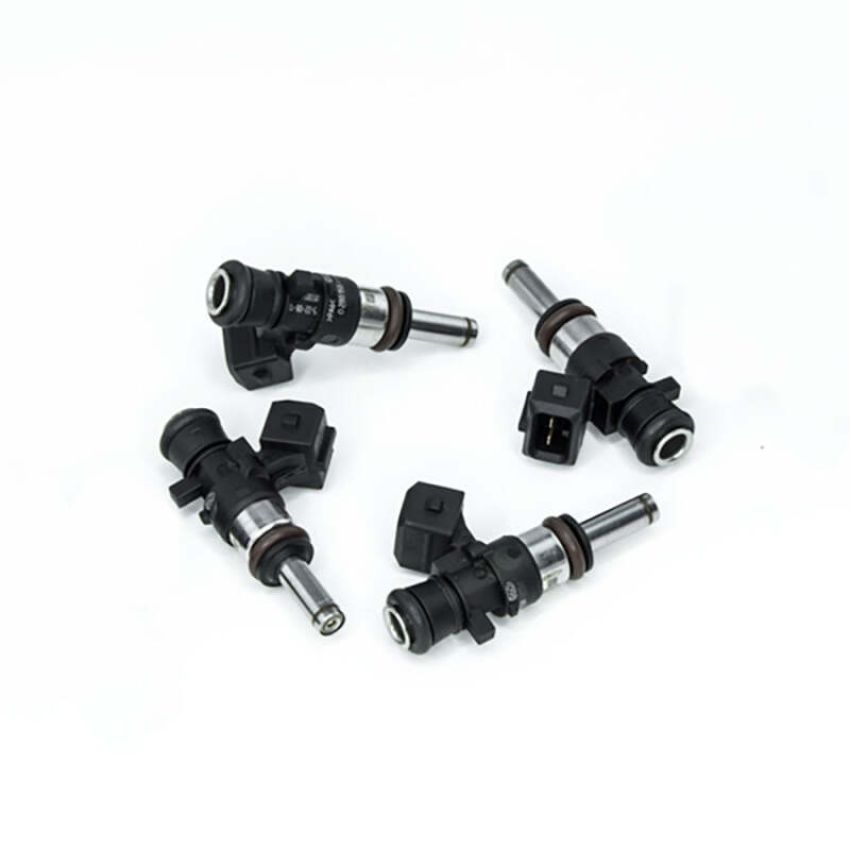 DeatschWerks 16MX-00-0500-4 Bosch EV14 Universal 40mm Compact Matched Set of 4 Injectors 500cc (Extended Nozzle)