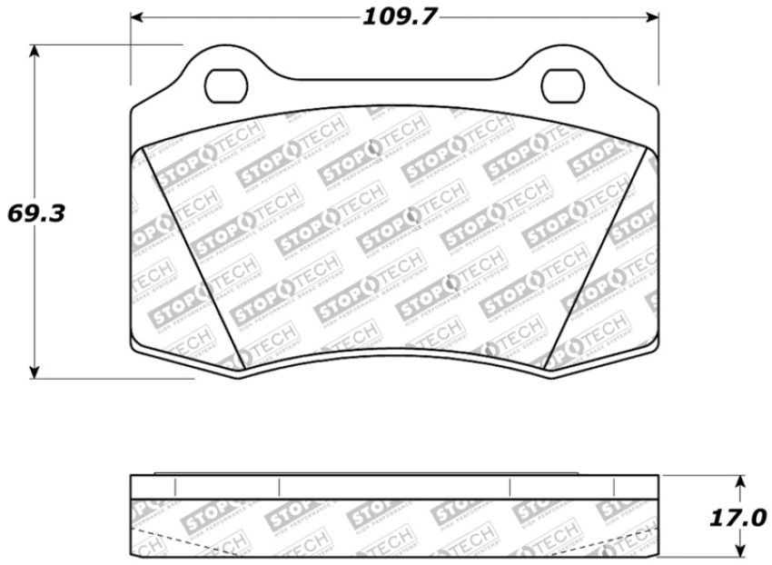 Stoptech 309.05920 Performance Brake Pads