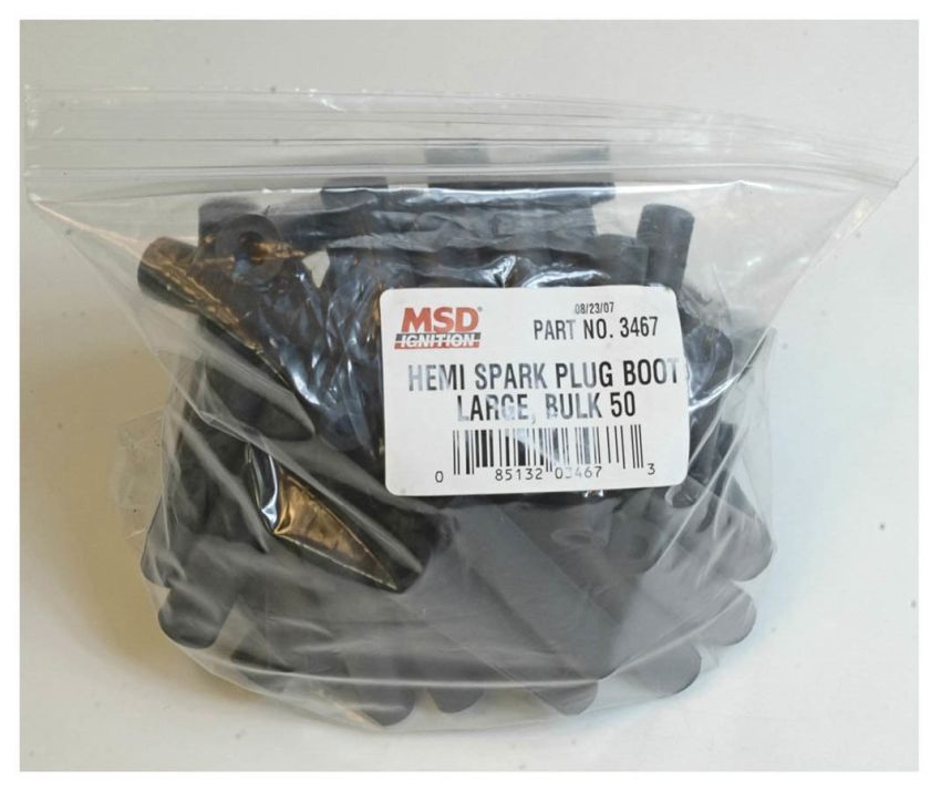 MSD IGNITION MSD3467 Hemi Spark Plug Tube Boots 50pk