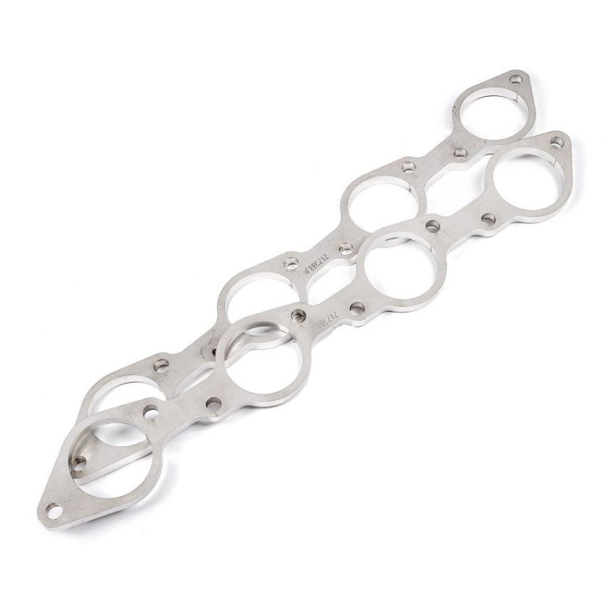 Stainless Works HFBBC212 Big Block Chevy Round Port Header 304SS Exhaust Flanges 2-1/8in Primaries