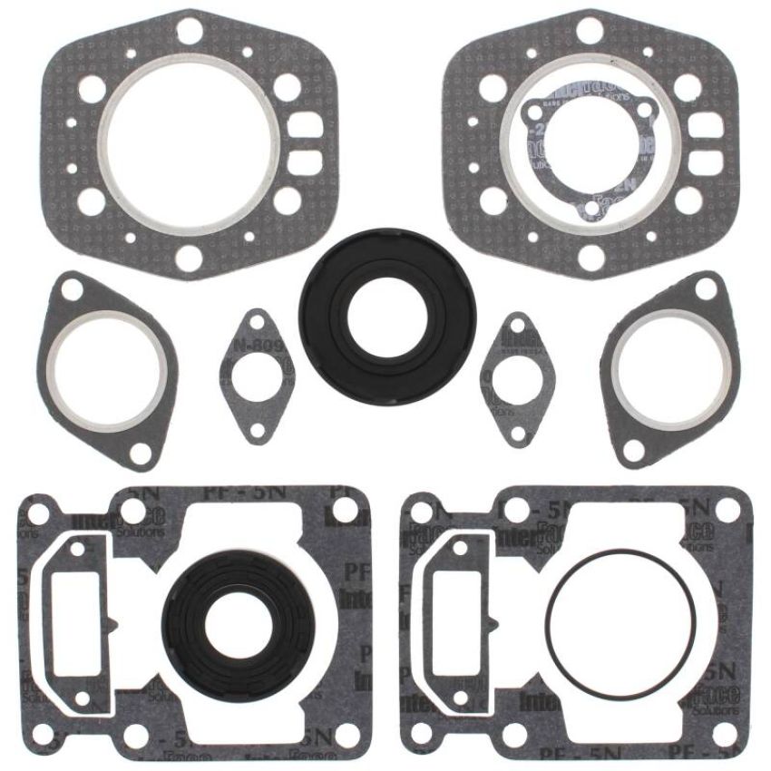 Vertex Pistons 711063A Vertex Gaskets 1978 Arctic Cat El Tigre 5000 Complete Gasket Kit w/ Oil Seals