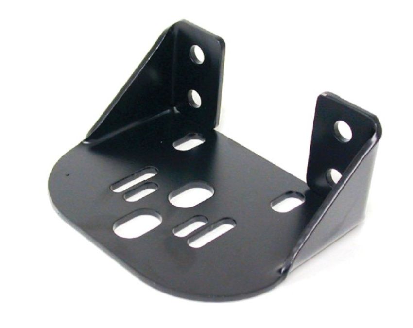 Ridetech 90000002 Bolt-On rear upper air spring bracket, powder coated black.