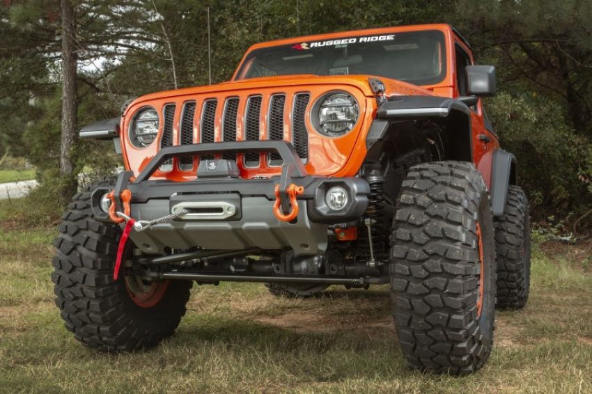 Rugged Ridge 11549.45 18-21 Jeep Wrangler/Gladiator (JL/JT) Venator Modular Bumper - Black