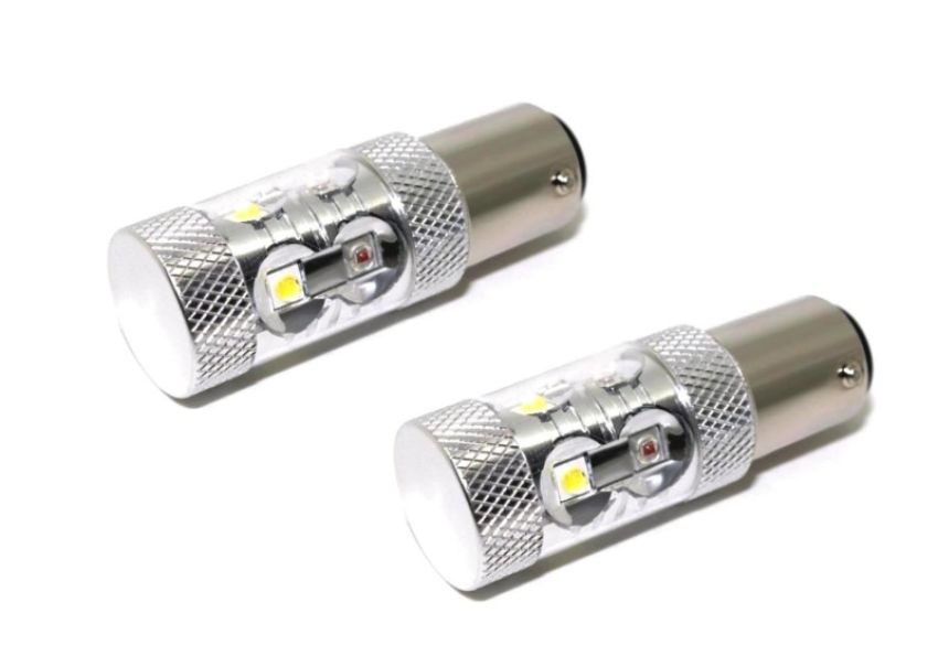 Putco 241157S-360 1157 - Plasma SwitchBack LED Bulbs - White/Amber
