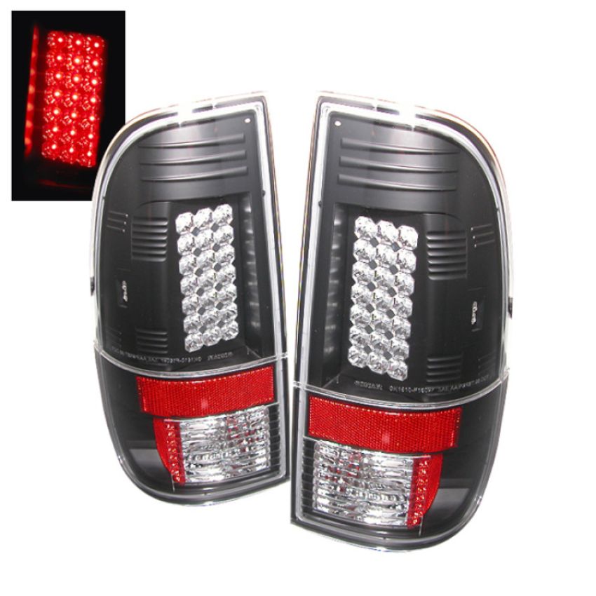 SPYDER 5003898 LED Tail Lights - Black