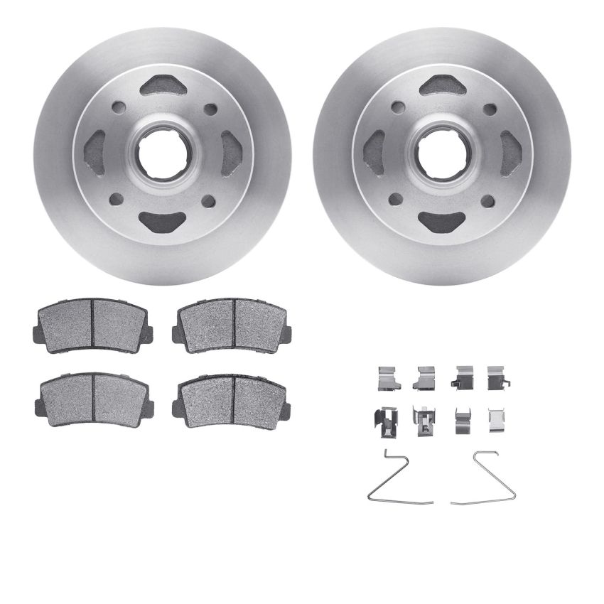Dynamic Friction 6512-80079 Rotor Kit