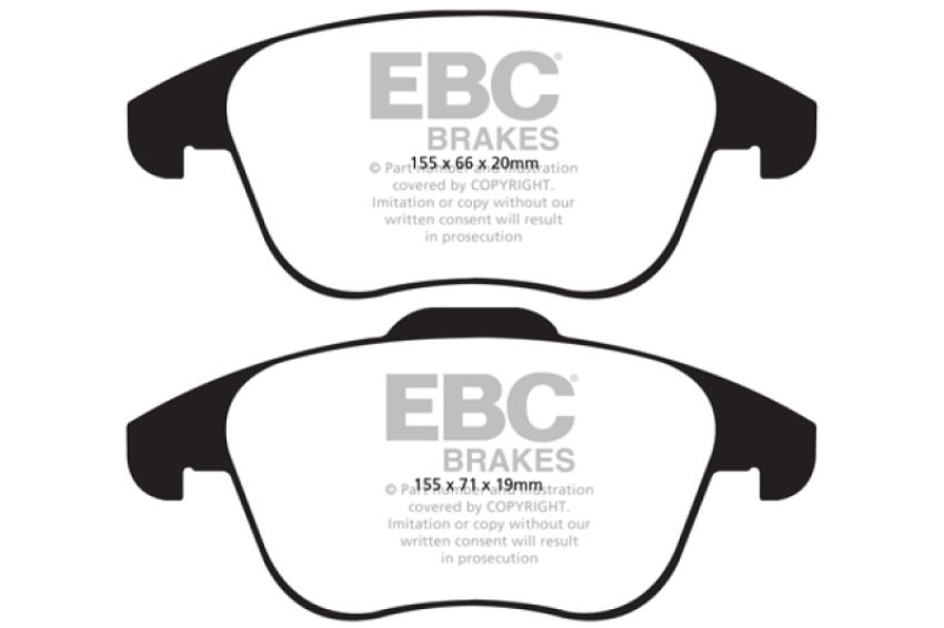 EBC Brakes DP31997C Redstuff Ceramic Low Dust Brake Pads