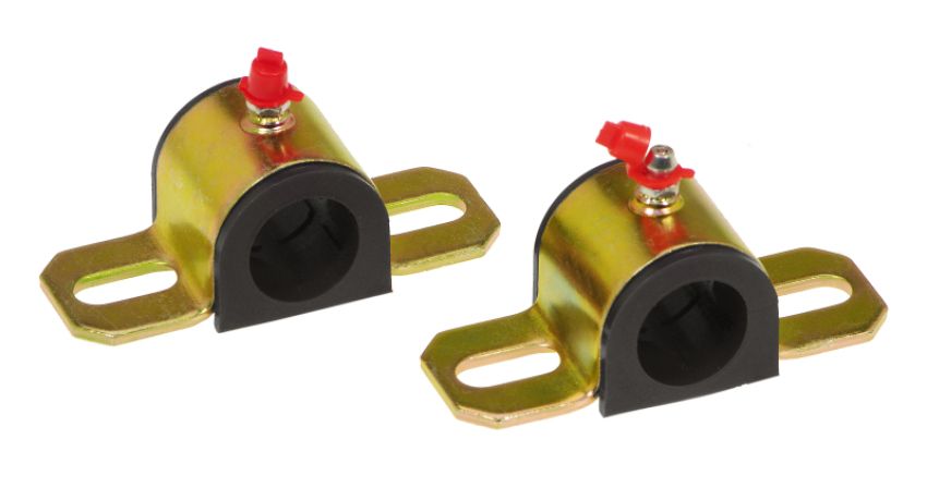 Prothane 19-1157-BL Universal Greasable Sway Bar Bushings - 15/16in - Type A Bracket - Black