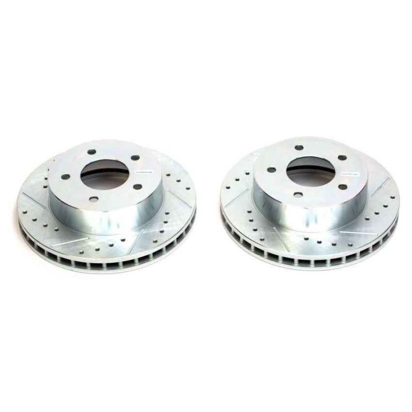 PowerStop AR8622XPR PowerStop Evolution Performance Drilled, Slotted & Plated Brake Rotor Pair