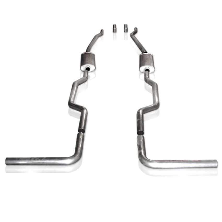 Stainless Works CT67725TS Chevy/GMC Truck 1967-87 Exhaust 2.5in Turbo Muffler System