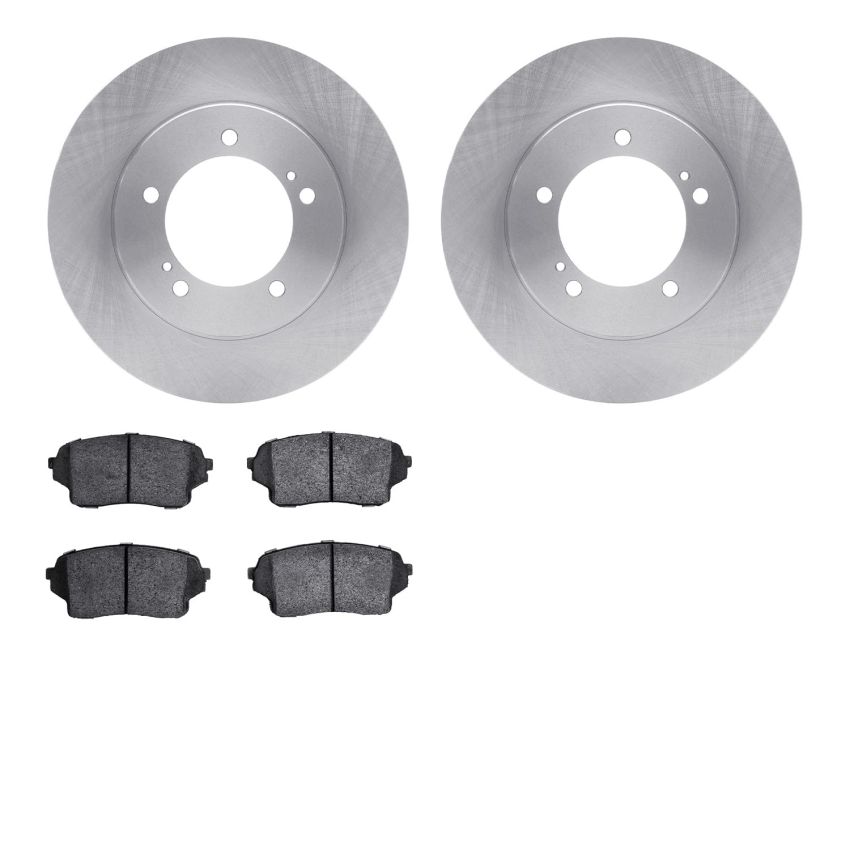 Dynamic Friction 6502-01068 Rotor Kit