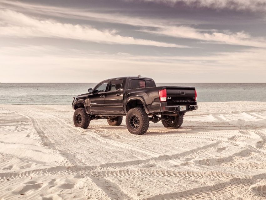 Road Armor 9161R0B 16-20 Toyota Tacoma Stealth Rear Winch Bumper - Tex Blk