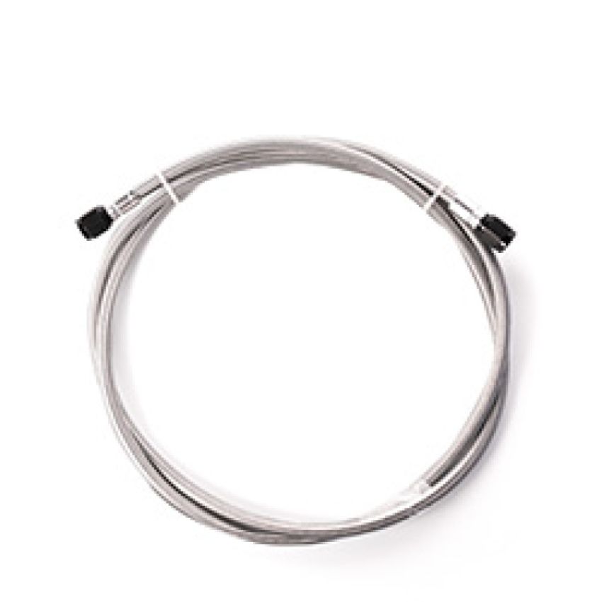 Snow Performance SNO-805-BRD 1' Stainless Steel Braided Water Methanol Line (4AN BLACK)