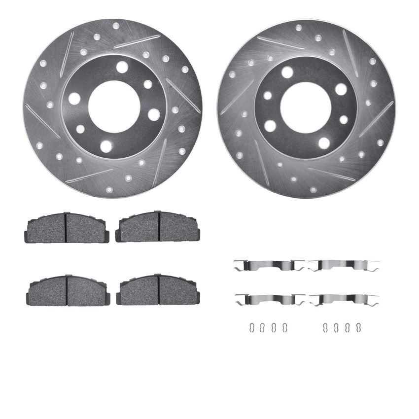 Dynamic Friction 7512-07002 Rotor Kit