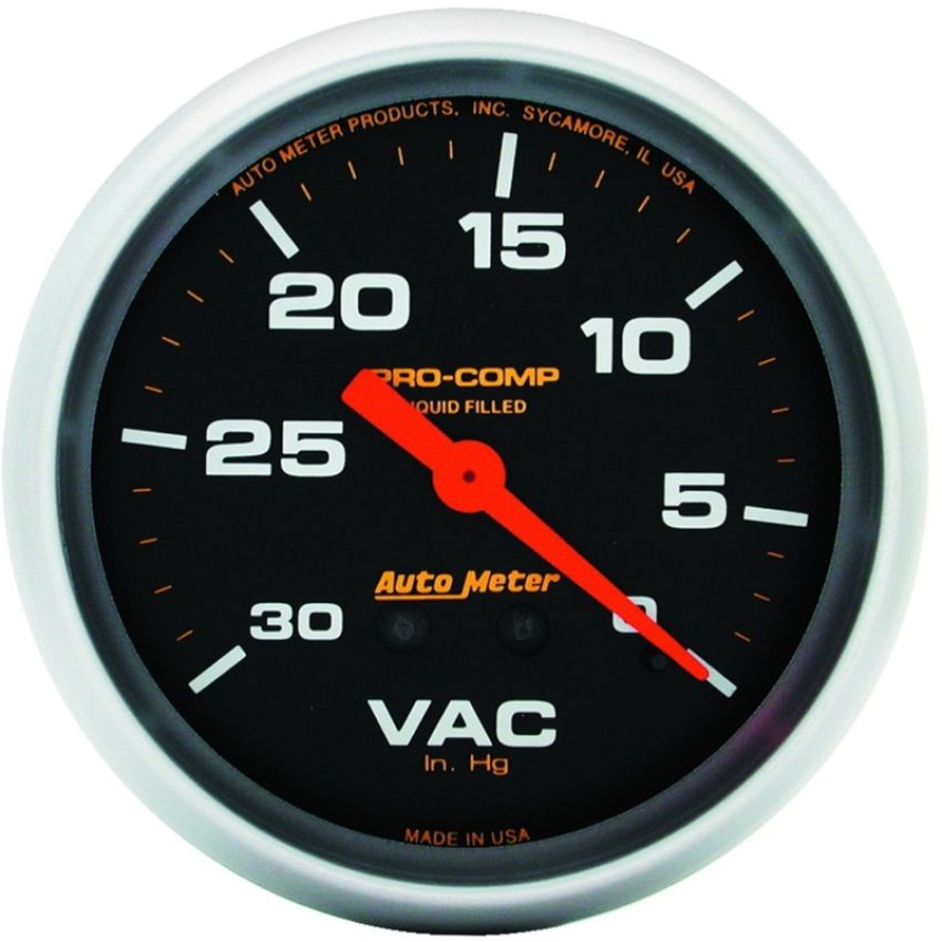 AutoMeter 5484 GAUGE, VACUUM, 2 5/8