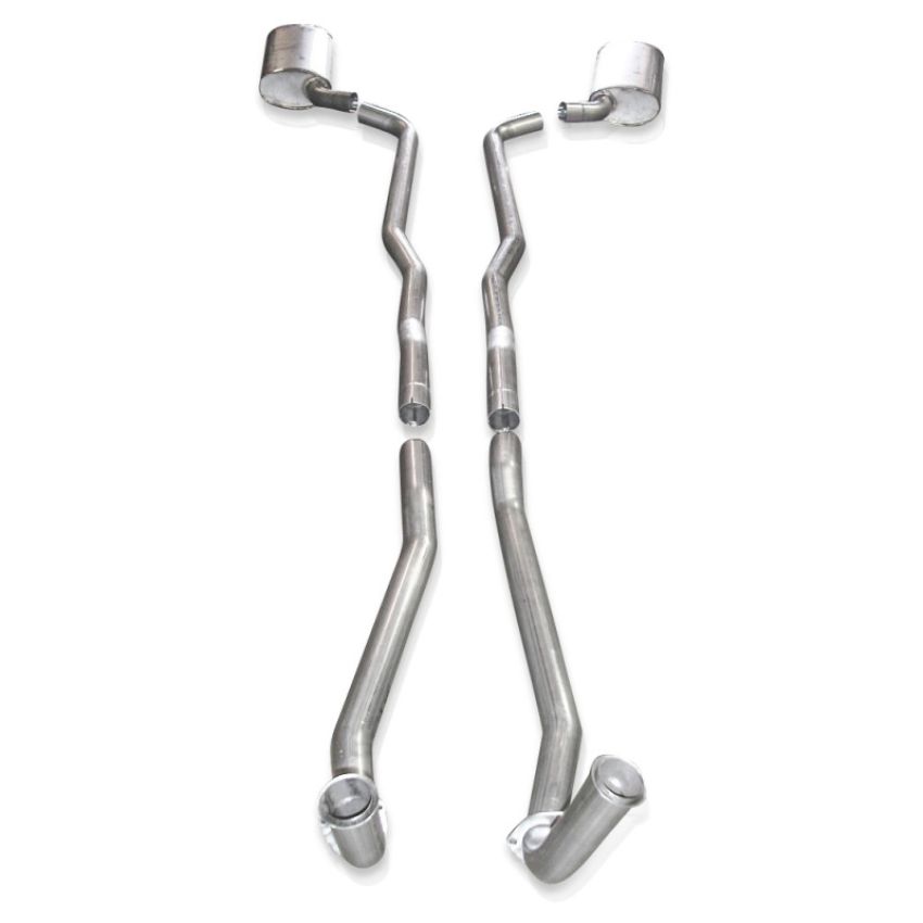 Stainless Works V6303000S 1963 Corvette Exhaust 2-1/2in Factory Connect