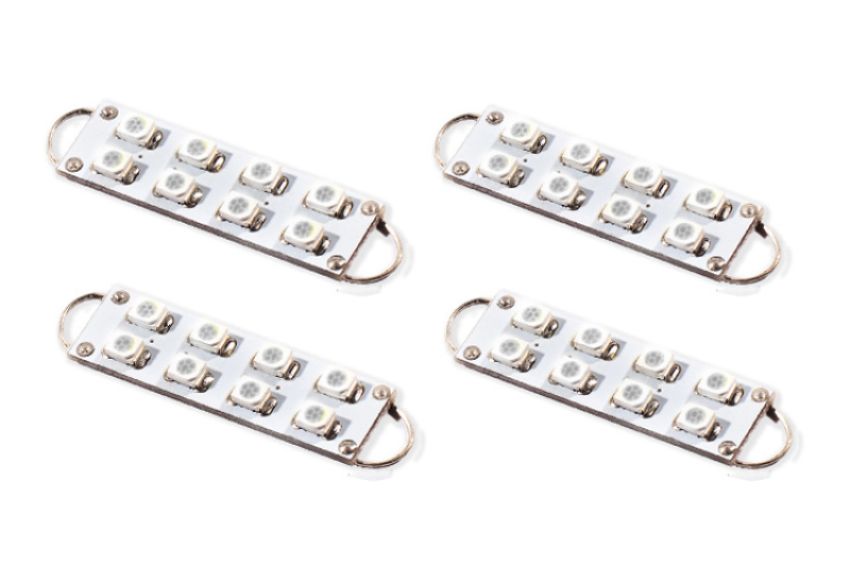 Diode Dynamics DD0100Q 44mm SML8 LED Bulb - Blue Set of 4