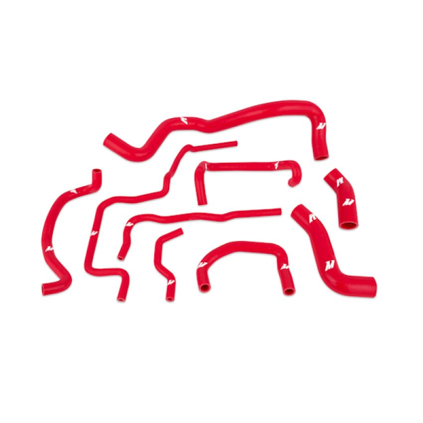 Mishimoto MMHOSE-GLF-99RD 99-05 Volkswagen Golf 1.8T Red Silicone Hose Kit