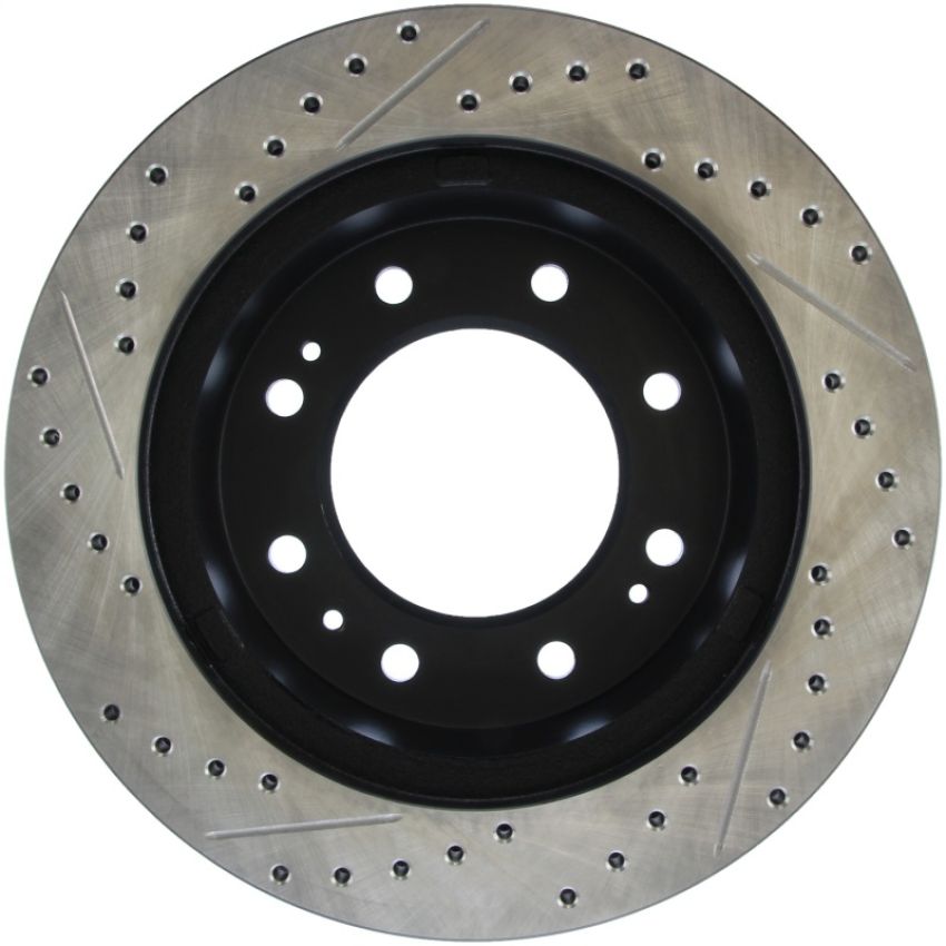 Stoptech 127.66074L Slotted & Drilled Sport Brake Rotor
