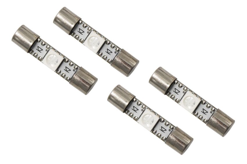 Diode Dynamics DD0038Q 28mm SMF1 LED Bulb - Amber Set of 4