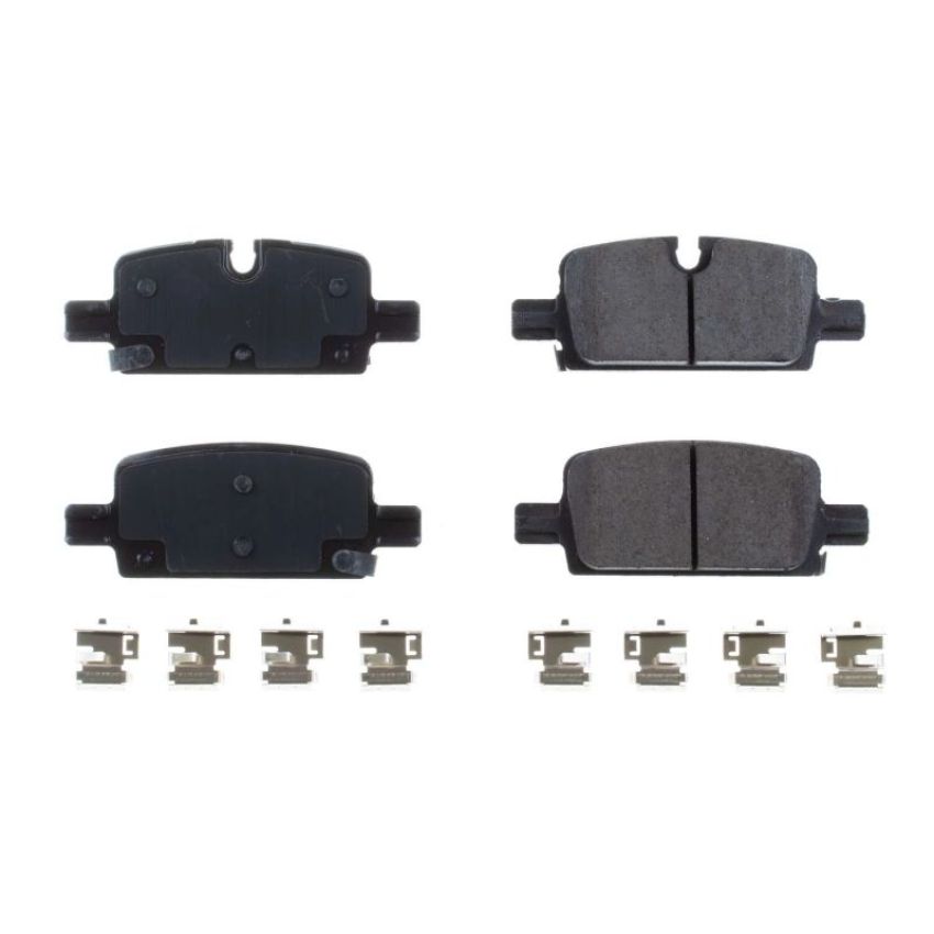 PowerStop 17-2174 PowerStop - Z17 Low-Dust Ceramic Brake Pads with Hardware