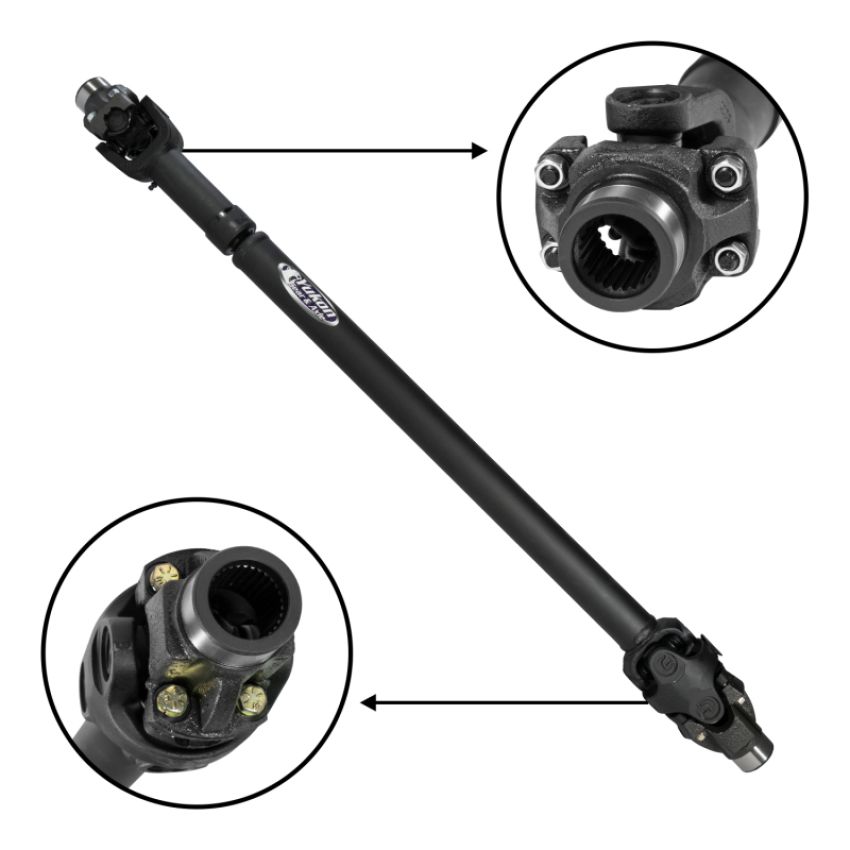 Yukon Gear & Axle YDS033 Yukon Performance Front Driveshaft 2018 Jeep JL Sahara 4 Door Auto Selec-Trac
