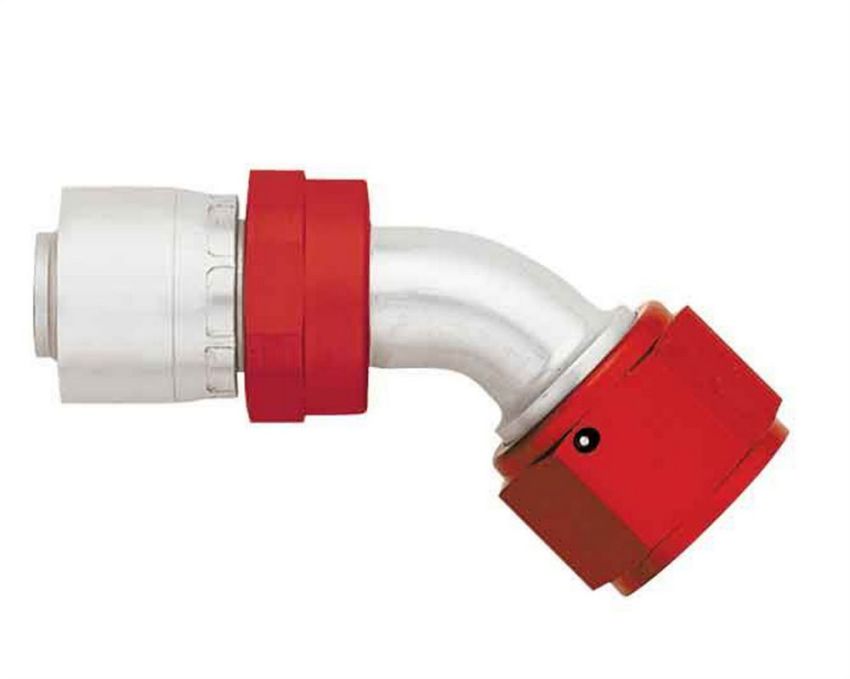 AEROQUIP AERFBM4121 #4 45 Deg Crimp Fitting