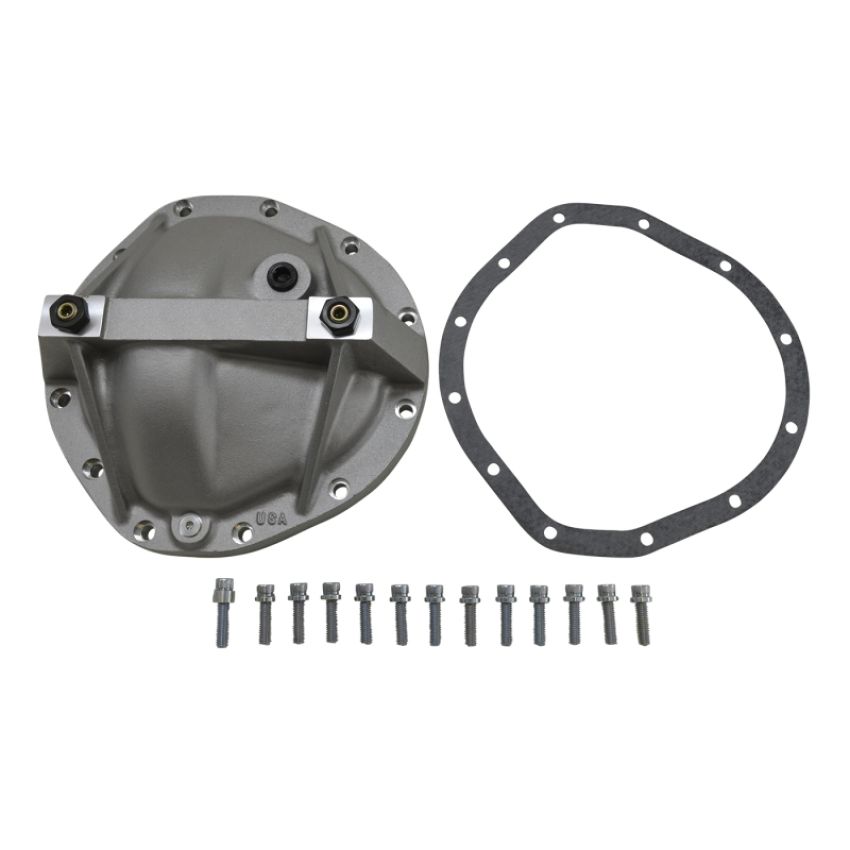 Yukon Gear & Axle YP C3-GM12T Yukon Gear Aluminum Girdle Cover For GM 12 Bolt Truck Ta HD