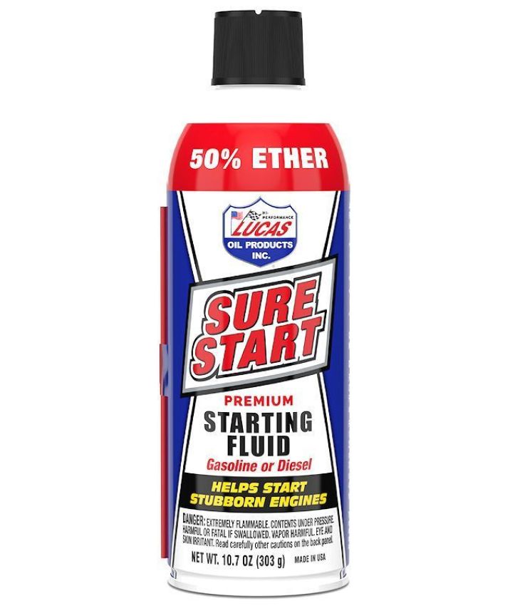 LUCAS OIL LUC11238 Sure Start Starting Flui d 10.7 Ounce Can