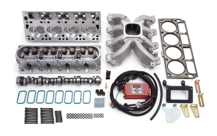 Edelbrock 2080 Power Package Top End Kit RPM Series Chevrolet 1997-2004 5 7L LS1 w/ Timing Control Module