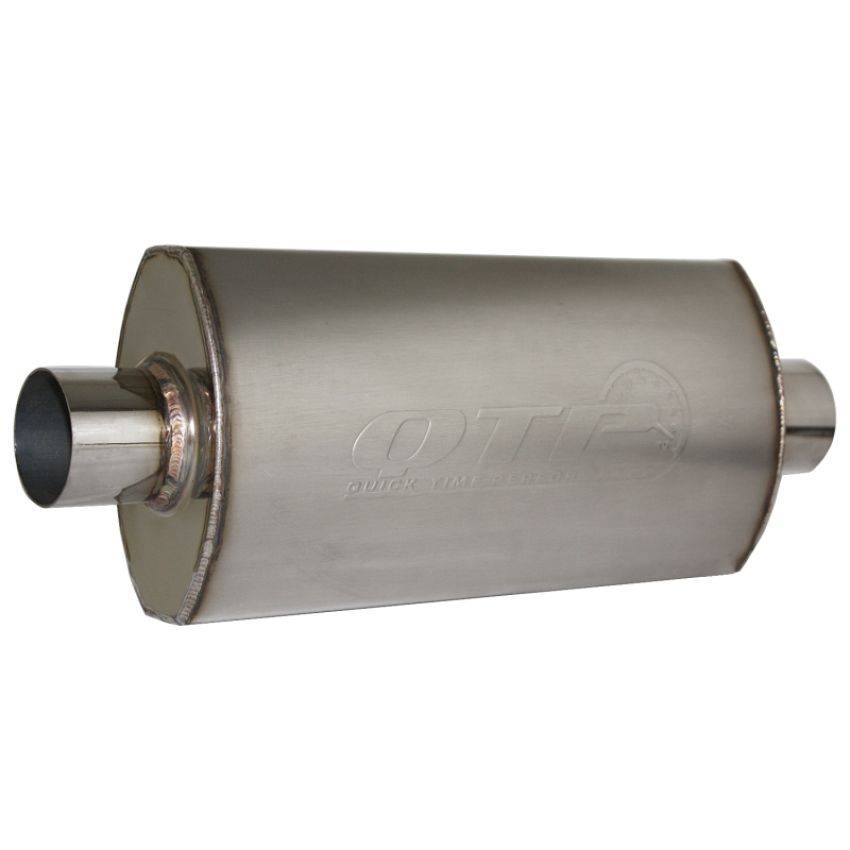 QTP 12250 2.5in Weld-On 304SS AR3 Muffler