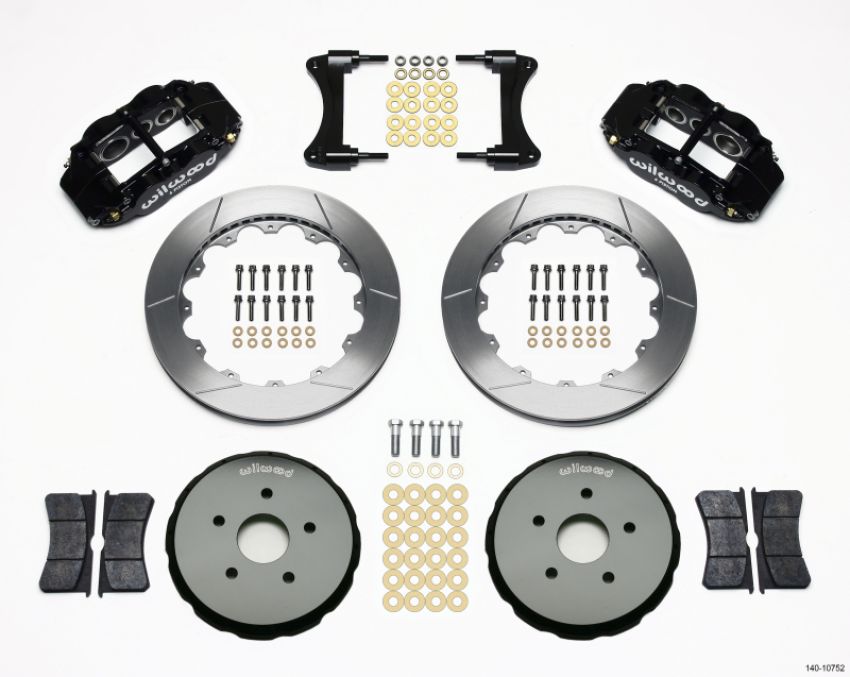 Wilwood 140-10752 Narrow Superlite 6R Front Hat Kit 12.88in 2008 Toyota Matrix