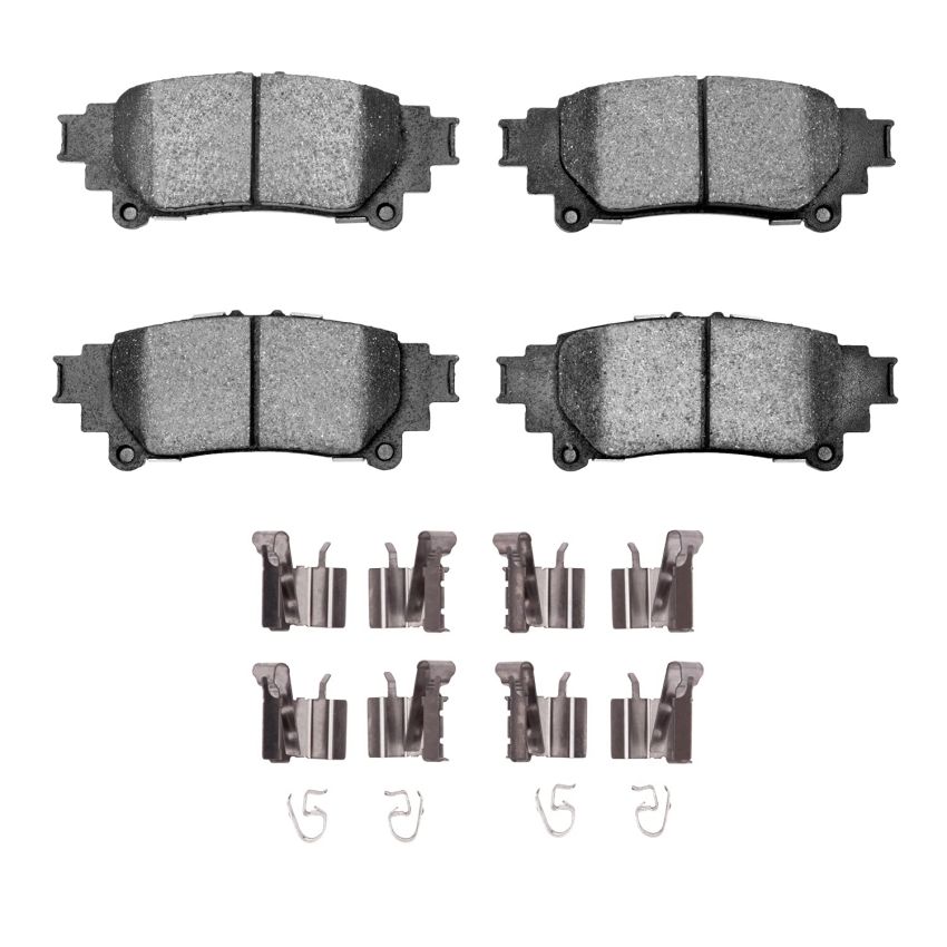 Dynamic Friction 1551-1391-01 Brake Pad Kt