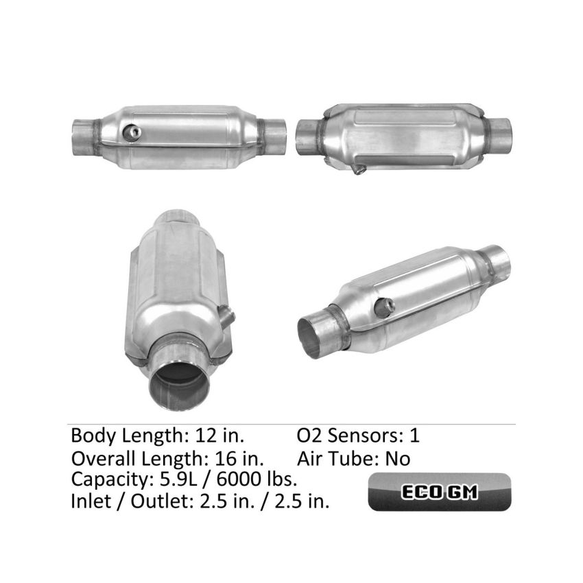 Eastern Catalytic 99736 Federal / EPA Catalytic Converter - Universal