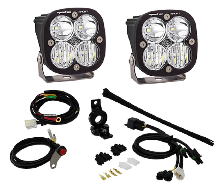 Baja Designs 557083 Adventure Bike Squadron Sport Auxiliary Light Kit