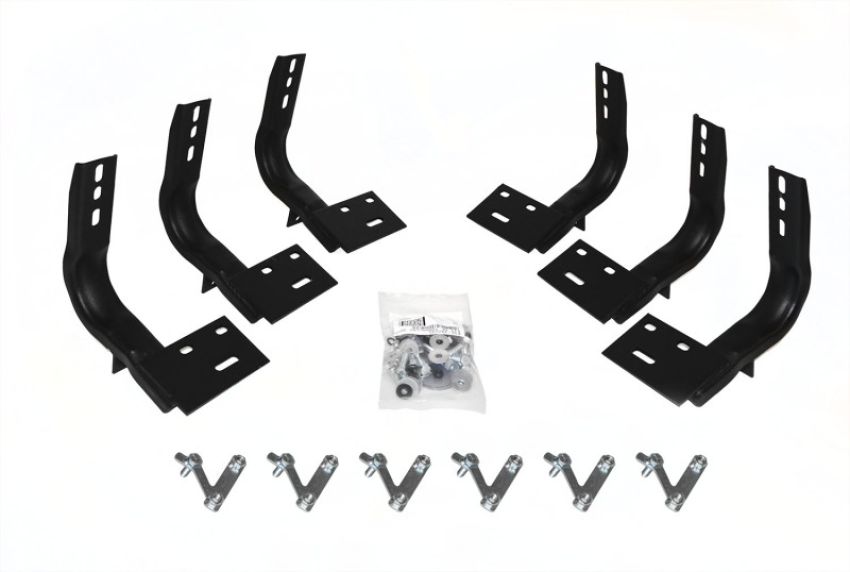Go Rhino 6840995 09-09 Dodge Ram 1500 Brackets for OE Xtreme Cab Length SideSteps