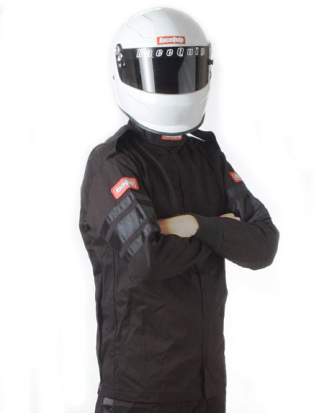 RACEQUIP RQP111008 Black Jacket Single Layr 3X-Large