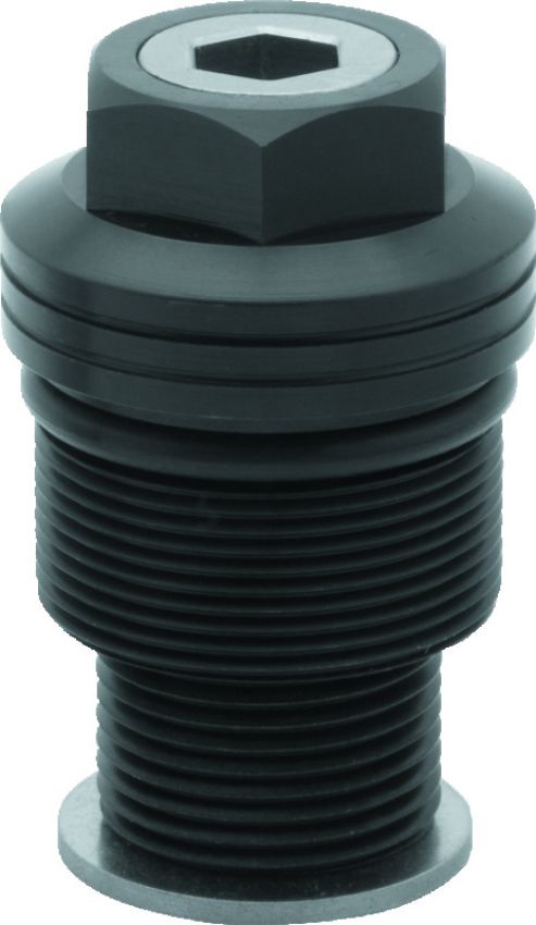 Burly Brand B28-3000B 39mm Fork Preload Adjuster - Black