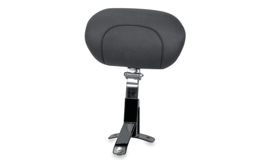 Mustang Motorcycle 79067 Mustang 08-21 Harley FL Touring Driver Backrest Kit - Black