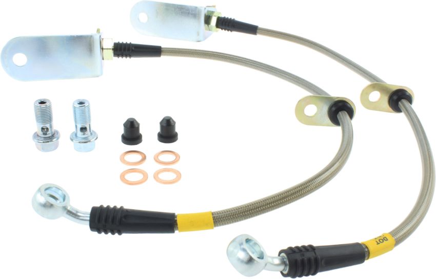 Stoptech 950.40511 06-09 Honda Civic EX Rear SS Brake Lines