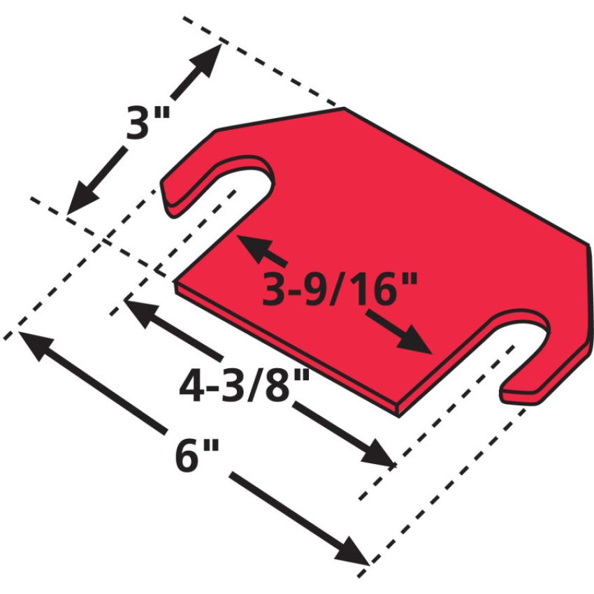 SPECIALTY PRODUCTS COMPANY 36032 F/LINER TORQUE SHIM 1/8