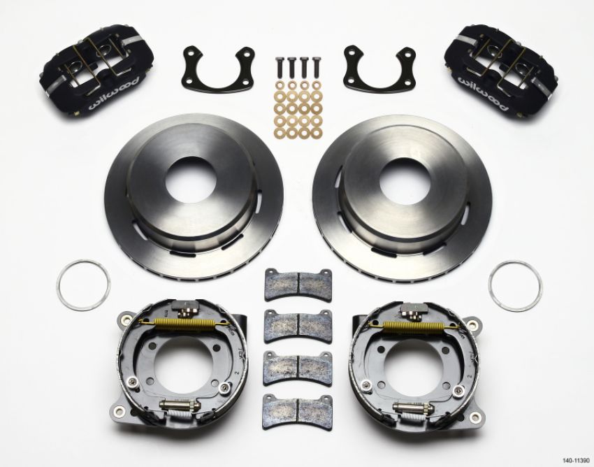 Wilwood 140-11390 Dynapro Low-Profile 11.00in P-Brake Kit New Big Ford 2.50in Offset